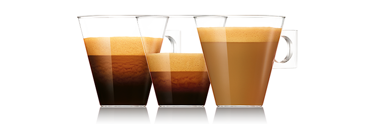Capsules espresso, ristretto, café court et serré | Dolce Gusto® header image