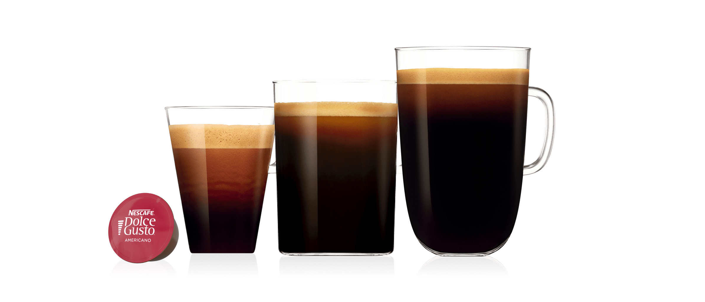 Capsules café long: americano, lungo, grande | NESCAFÉ® Dolce Gusto® header image