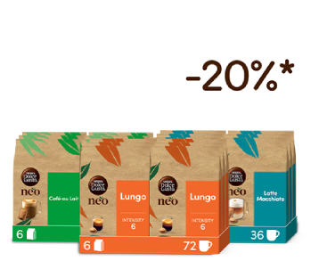 Promo Capsules NEO : -20% | French Days Dolce Gusto® header image