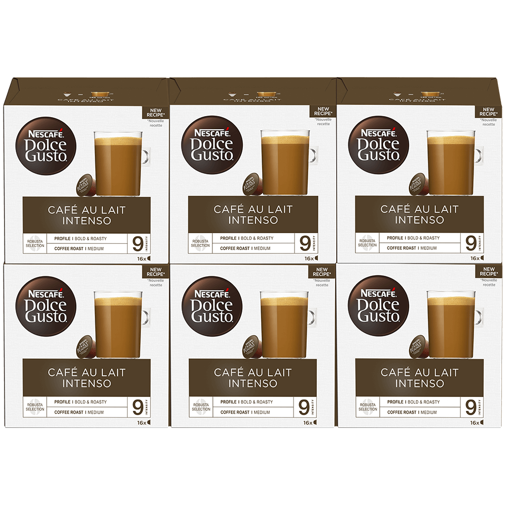 PACK AVANTAGE CAFÉ AU LAIT INTENSO 96 CAPSULES