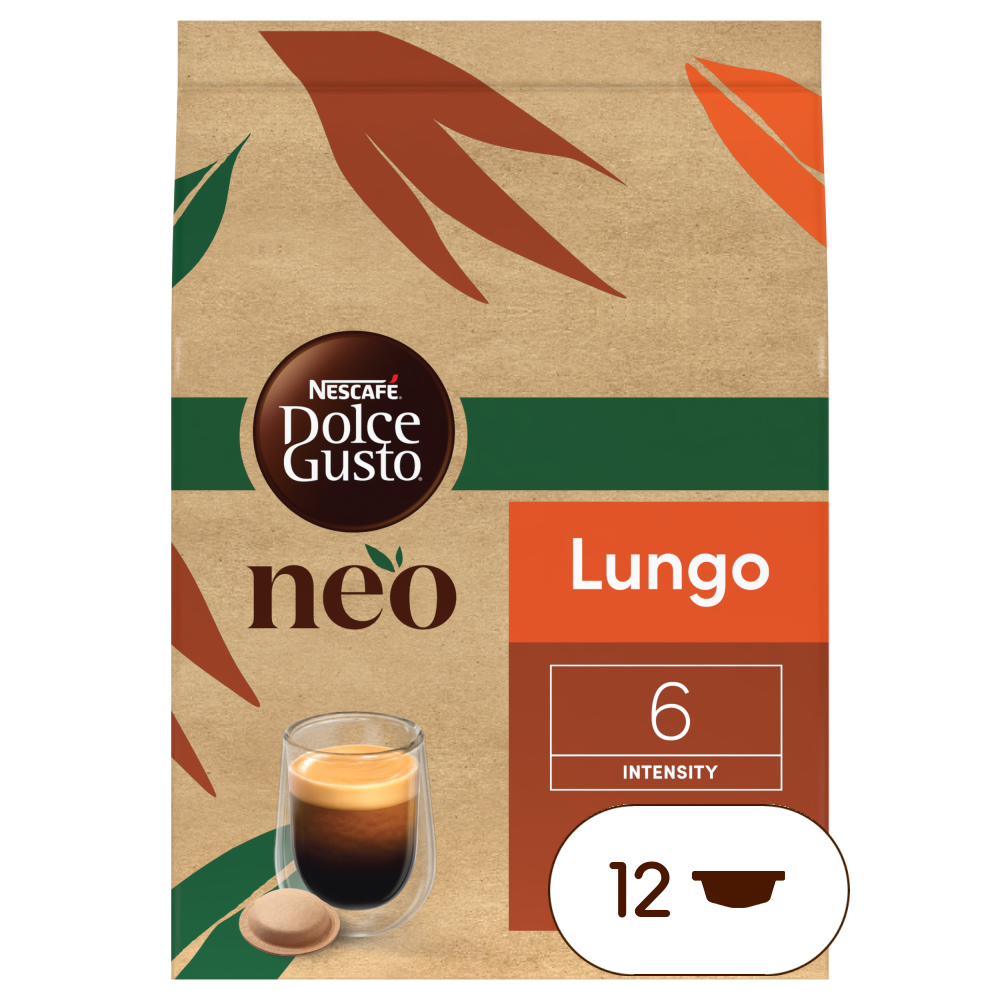 Boîte de 12 capsules NEO Lungo 12 Dosettes NESCAFÉ® Dolce Gusto