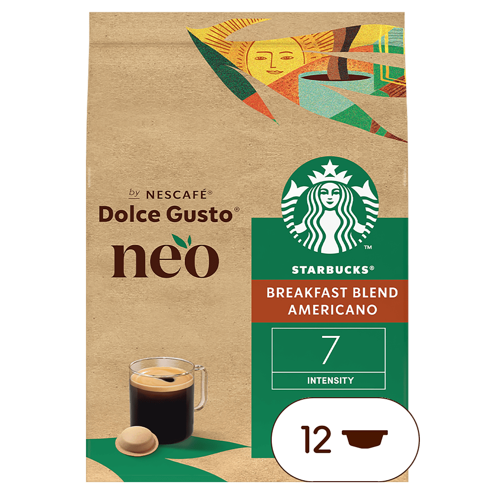 NEO Starbucks® Breakfast Blend Americano 12 dosettes
