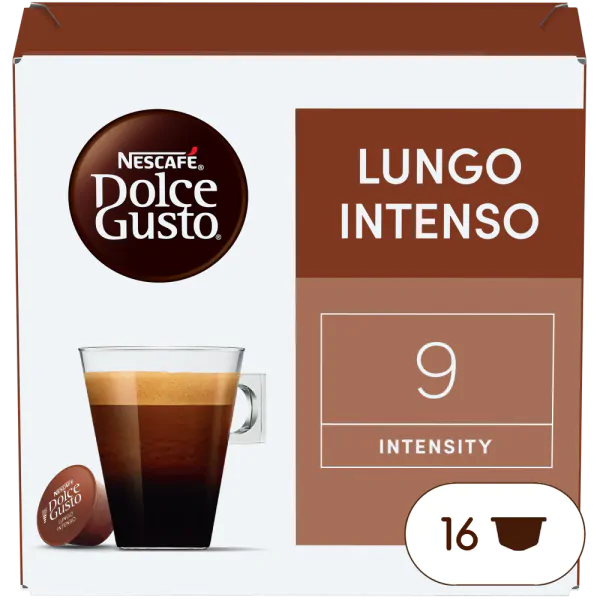 Cafe allonge Lungo Intenso 16 Capsules Dolce Gusto