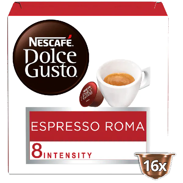 Caf italien espresso Roma 16 Capsules NESCAF Dolce Gusto