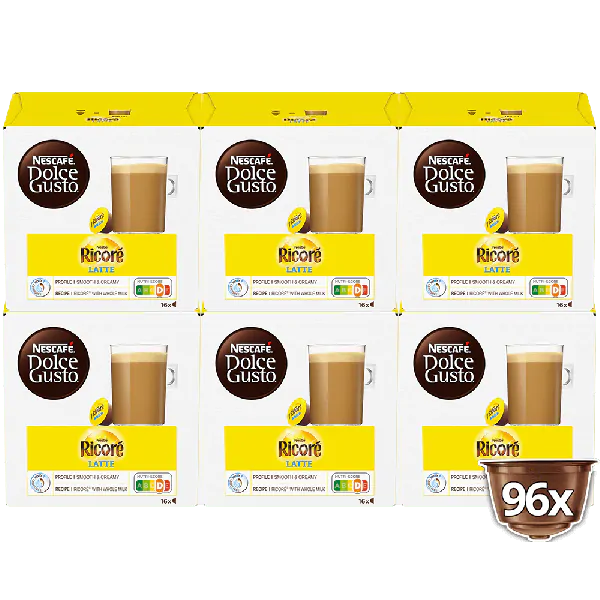 Capsules NESCAFE Dolce Gusto RICORE Latte 16 Capsules