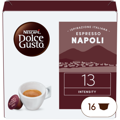 Boîte de 16 capsules ESPRESSO NAPOLI 16 CAPSULES NESCAFÉ® Dolce Gusto