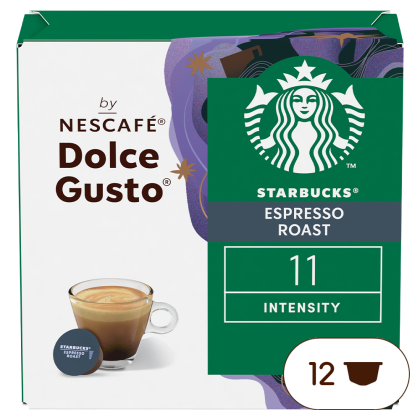 Boîte de 12 capsules STARBUCKS® ESPRESSO ROAST 12 CAPSULES NESCAFÉ® Dolce Gusto