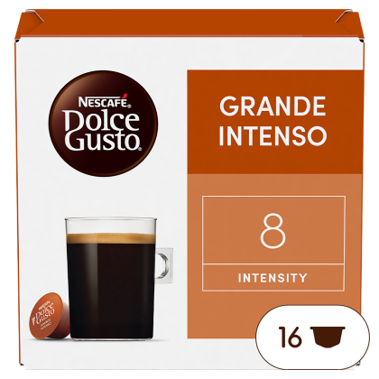 Cafe allonge Lungo Intenso 16 Capsules Dolce Gusto