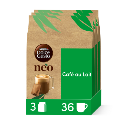 Pack NEO Caf&eacute; au Lait 36 capsules
