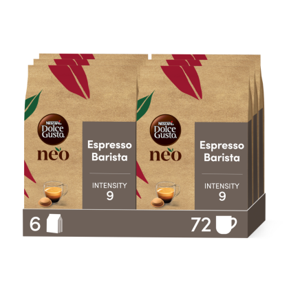 Pack NEO Espresso Barista 72 capsules