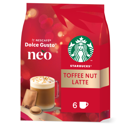 Boîte de dosettes NEO Starbucks® Toffee Nut Latte vue de face