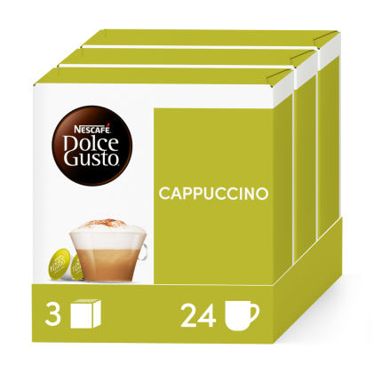 Bo&icirc;te de 48 capsules CAPPUCCINO 48 CAPSULES NESCAF&Eacute;&reg; Dolce Gusto