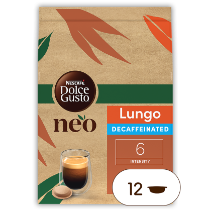 pack de dosettes de café NEO Lungo Déca