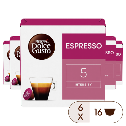 Boîte de 96 capsules PACK AVANTAGE ESPRESSO 96 CAPSULES NESCAFÉ® Dolce Gusto
