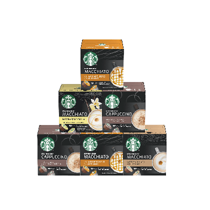 Pack dégustation 72 capsules GOURMAND STARBUCKSNESCAFÉ® Dolce Gusto®
