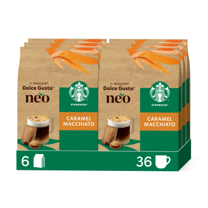 Pack NEO Starbucks&reg; Caramel Macchiato 36 capsules & 36 sachets