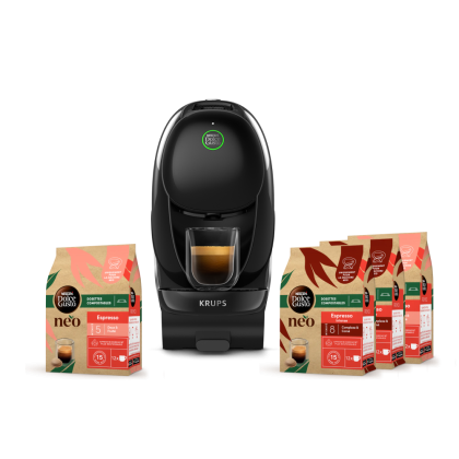 PACK NEO CAFFÈ NOIRE + SELECTION CAFÉS COURTS 4 BOÎTES PACK NEO CAFFÈ NOIRE + SELECTION CAFÉS COURTS 4 BOÎTES