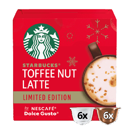 STARBUCKS® TOFFEE NUT LATTE 12 CAPSULES