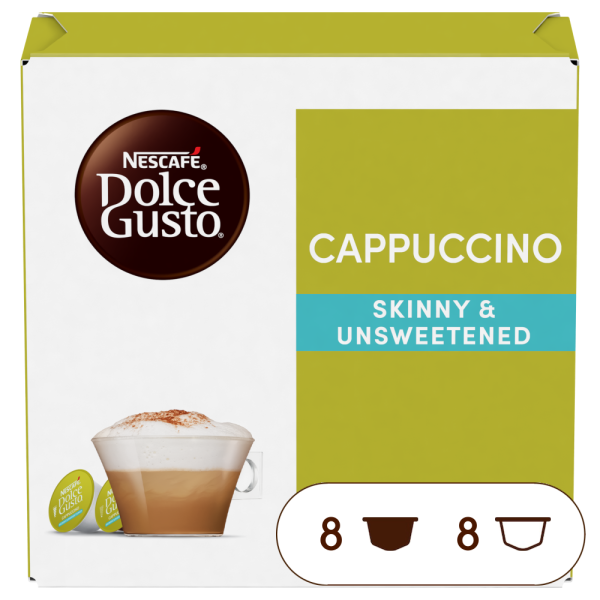 Boîte de 16 capsules CAPPUCCINO LIGHT 16 CAPSULES NESCAFÉ® Dolce Gusto