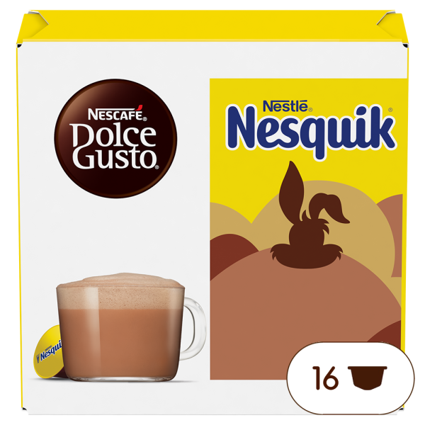 Boîte de 16 capsules NESQUIK® 16 CAPSULES NESCAFÉ® Dolce Gusto