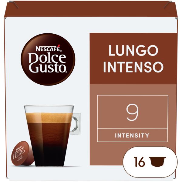 Boîte de 16 capsules LUNGO INTENSO 16 CAPSULES NESCAFÉ® Dolce Gusto