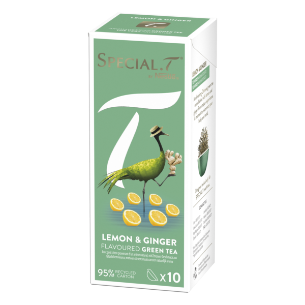 SPECIAL.T®  Lemon & Ginger 10 capsules