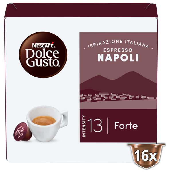 Boîte de 16 capsules ESPRESSO NAPOLI 16 CAPSULES NESCAFÉ Dolce Gusto