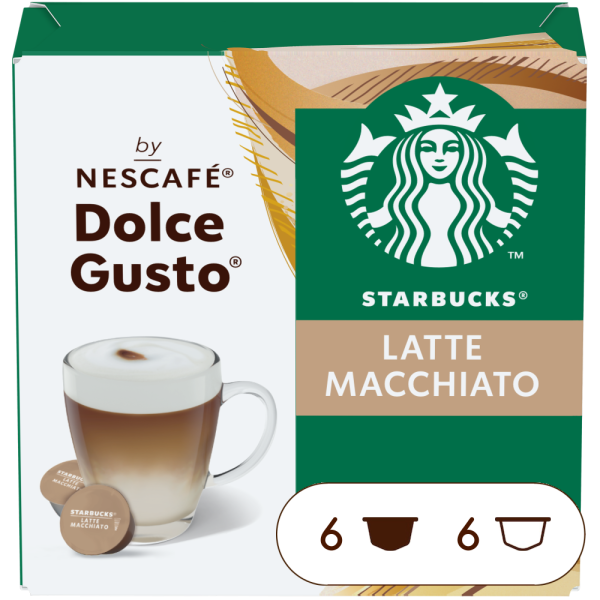 Starbucks® Latte Macchiato 12 capsules