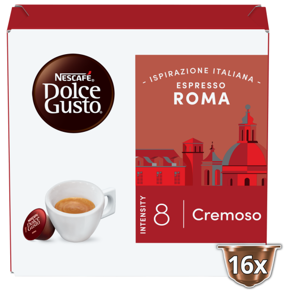 Boîte de 16 capsules ESPRESSO ROMA 16 CAPSULES NESCAFÉ® Dolce Gusto
