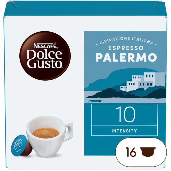 Boîte de 16 capsules ESPRESSO PALERMO 16 CAPSULES NESCAFÉ® Dolce Gusto