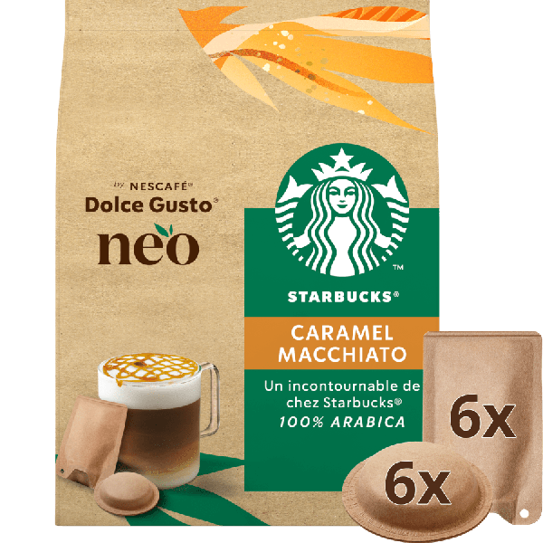 NEO lattes dosette compostable, sachet recyclable papier