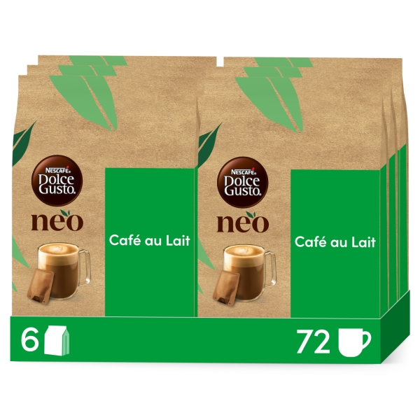 Pack NEO Café au Lait 72 capsules