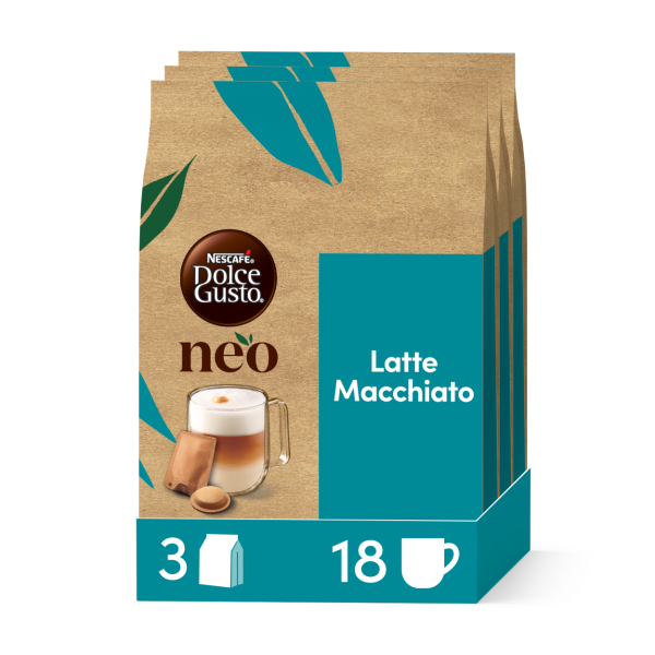Pack NEO Latte Macchiato 18 capsules & 18 sachets
