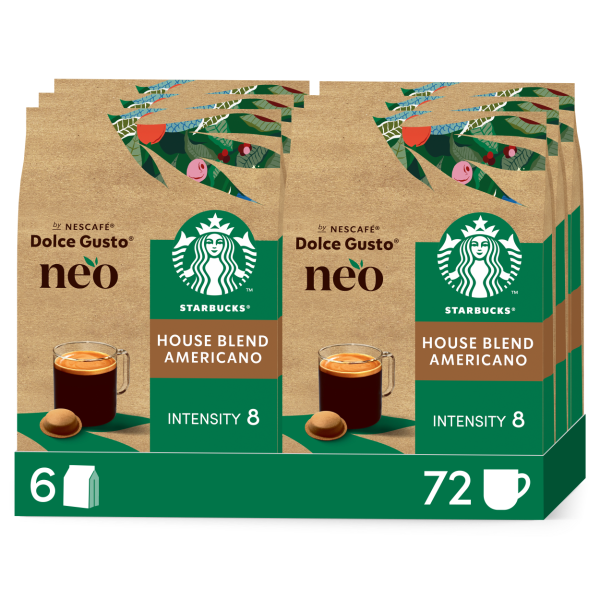 Pack NEO Starbucks® Breakfast Blend Americano 72 capsules