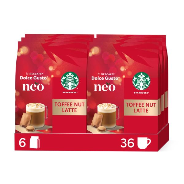 NEO Starbucks® Toffee Nut Latte 36 dosettes 36 sachets​