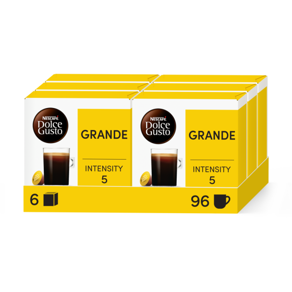 Boîte de 96 capsules PACK AVANTAGE CAFÉ LONG GRANDE 96 CAPSULES NESCAFÉ® Dolce Gusto