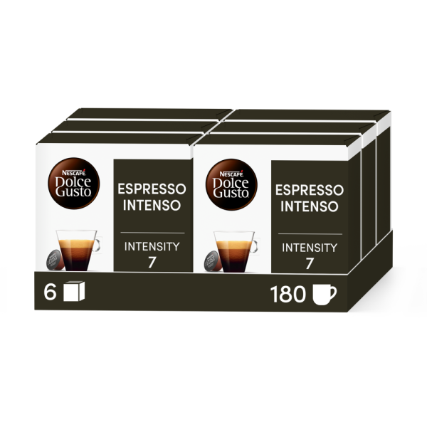 Boîte de 180 capsules PACK AVANTAGE ESPRESSO INTENSO MAGNUM 180 CAPSULES NESCAFÉ® Dolce Gusto