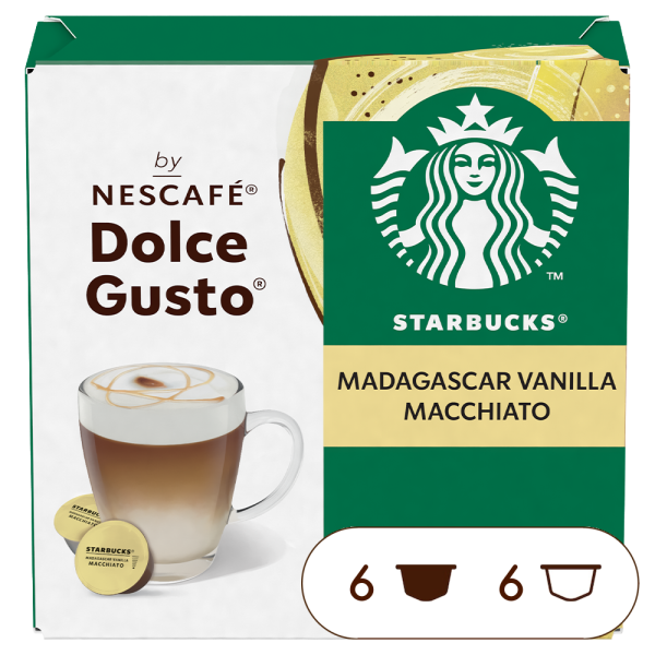 Starbucks® Vanilla Macchiato 12 capsules