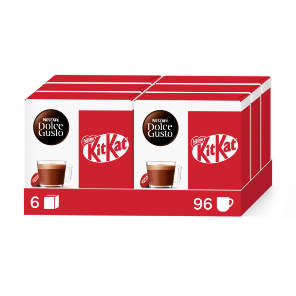 Pack avantage KitKat® by NESCAFÉ® Dolce Gusto® 96 capsules