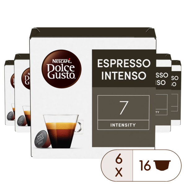 Pack avantage 96 capsules ESPRESSO INTENSO NESCAFÉ® Dolce Gusto®