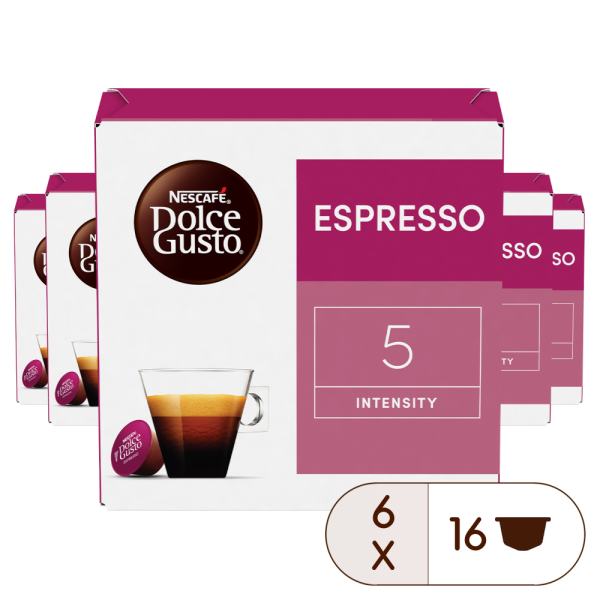 Boîte de 96 capsules PACK AVANTAGE ESPRESSO 96 CAPSULES NESCAFÉ® Dolce Gusto
