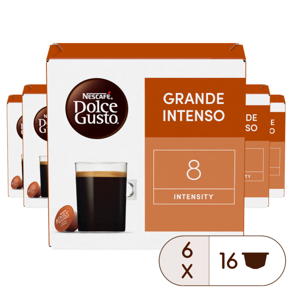 Pack avantage 96 capsules GRANDE INTENSO NESCAFÉ® Dolce Gusto®
