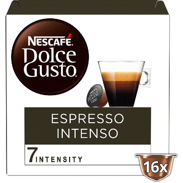 Boîte de 16 capsules ESPRESSO INTENSO NESCAFÉ® Dolce Gusto® 