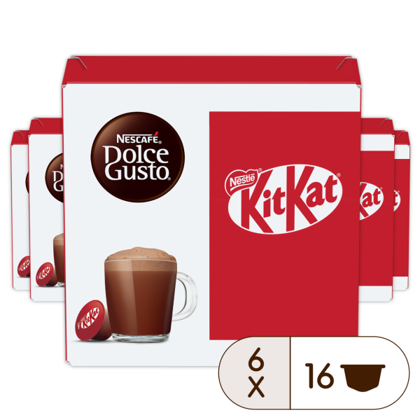 Pack avantage KitKat® by NESCAFÉ® Dolce Gusto® 96 capsules