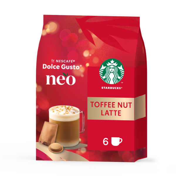 Boîte de dosettes NEO Starbucks® Toffee Nut Latte vue de face