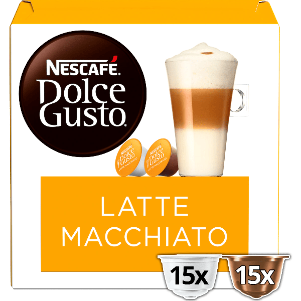 Boîte de 30 capsules LATTE MACCHIATO MAGNUM NESCAFÉ® Dolce Gusto® 