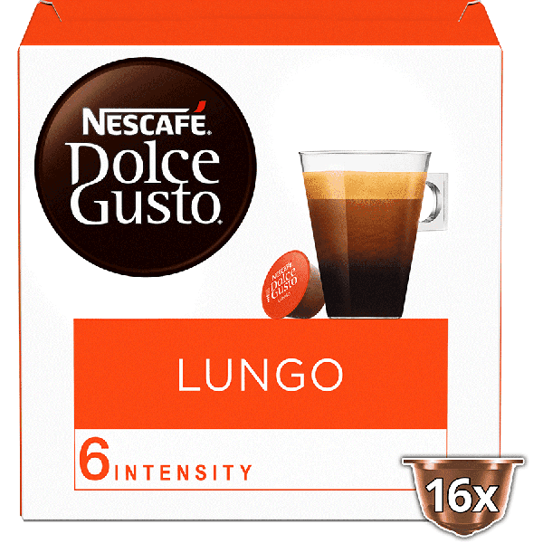 Boîte de 16 capsules CAFÉ LUNGO NESCAFÉ® Dolce Gusto®
