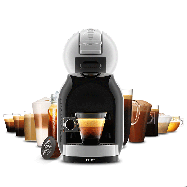 Machine à café MINI ME® AUTOMATIQUE ARTIC NOIRE / GRISE NESCAFÉ® Dolce Gusto® - Large gamme boissons
