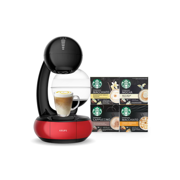 ESPERTA ROUGE ET CAPSULES CAFE STARBUCKS DOLCE GUSTO