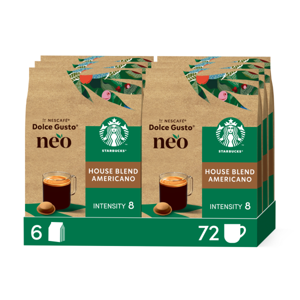 Pack NEO Starbucks® Breakfast Blend Americano 72 capsules